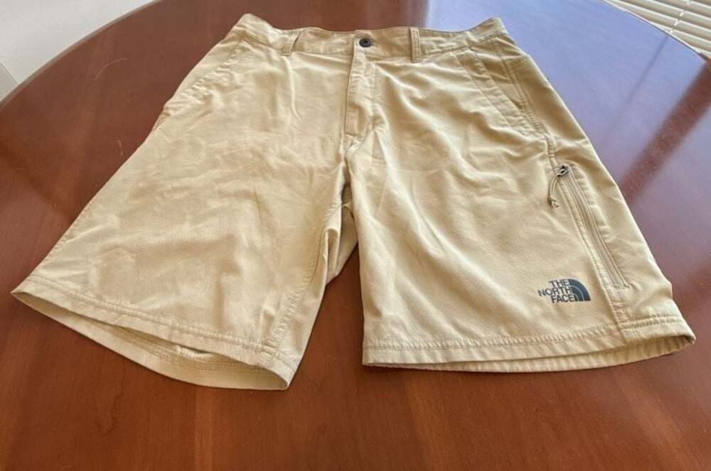 The North Face Men's Khaki Hiking Utility Shorts